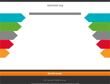Tablet Screenshot of openasb.org